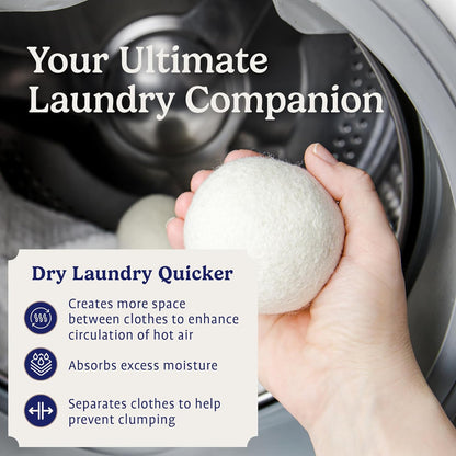 The OMNEX Wool Dryer Balls ( X6 Balls )