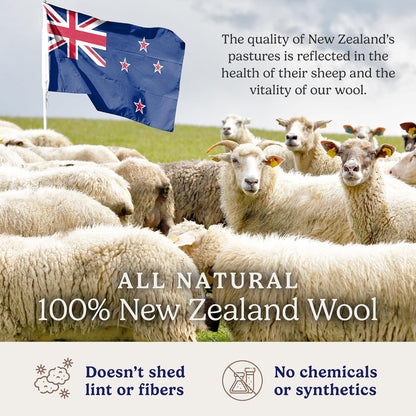 The OMNEX Wool Dryer Balls ( X6 Balls )