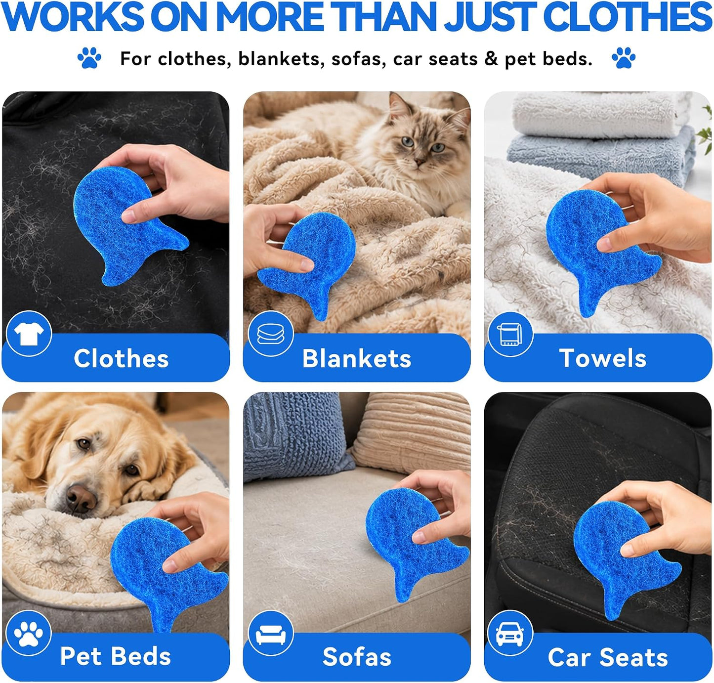 Pet Hair Remover ( x10 pieces )