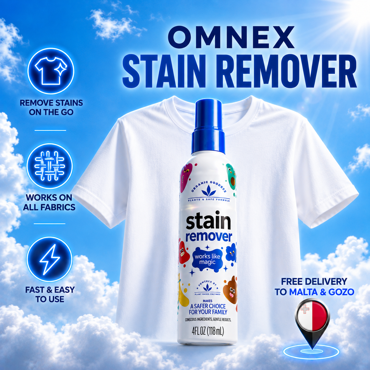 Omnex - Clothes Stain Remover